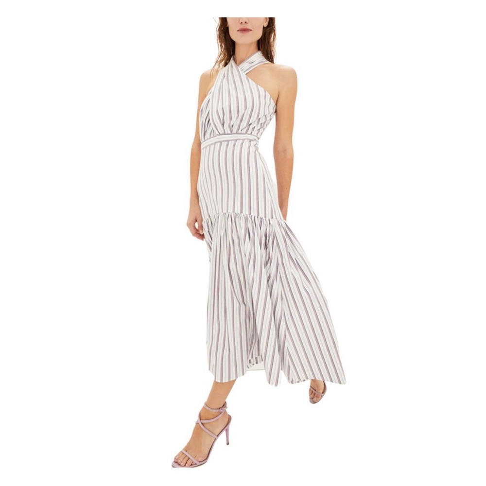 NWT Veronica Beard Radley Striped Maxi Dress - Size 8